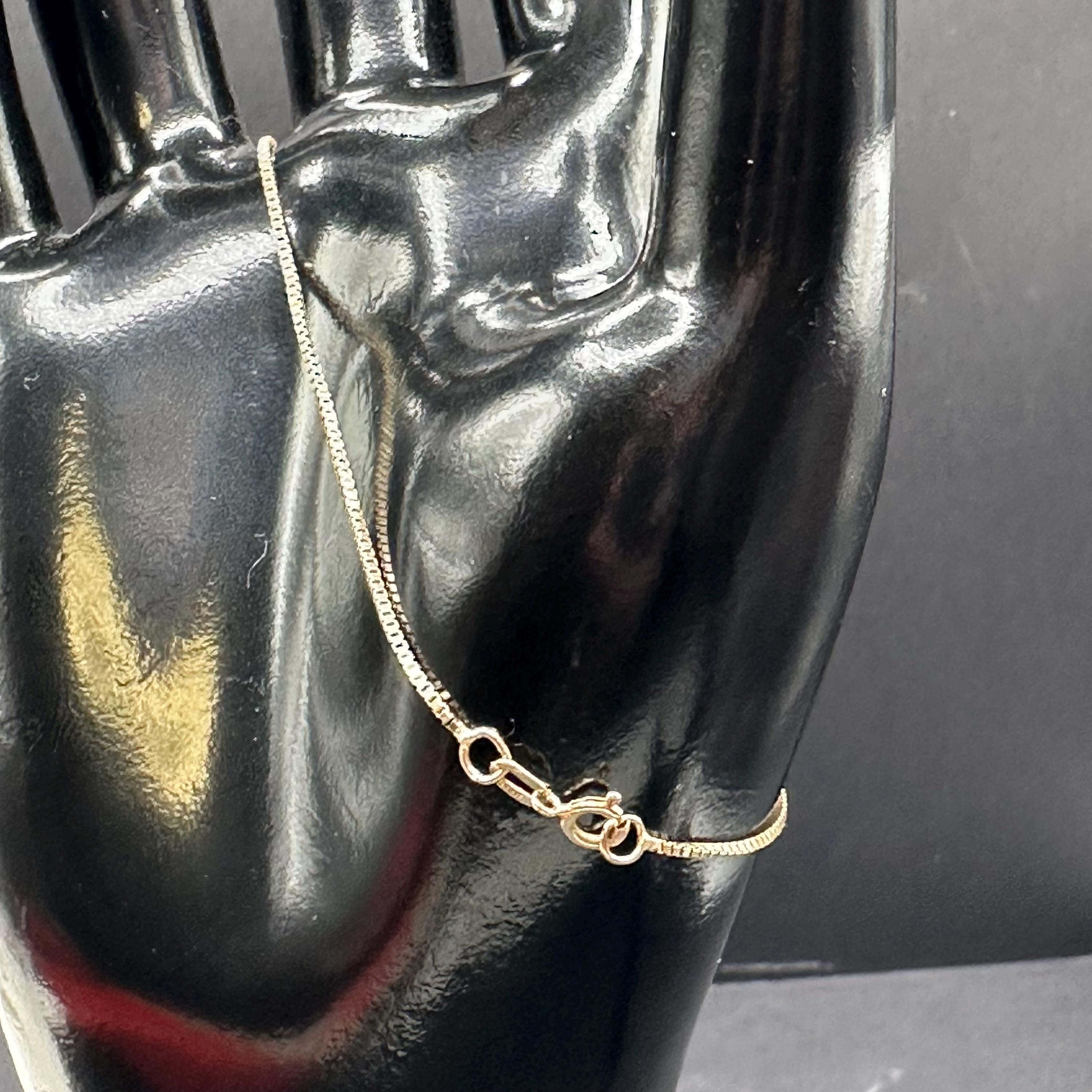 14K Gold Delicate Bracelet 7.5 Inches