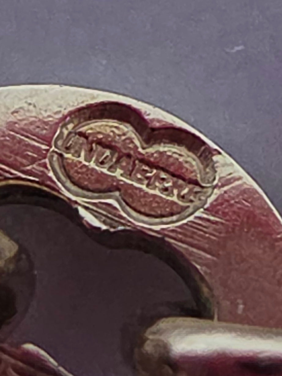 Vintage UnoAErre 585 Solid 14K Yellow Gold Box Chain Italy Bracelet - 7.25 Inch