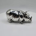 Buccellati 925 Sterling Silver Rhinoceros Rhino 925 Figurine ITALY Handmade
