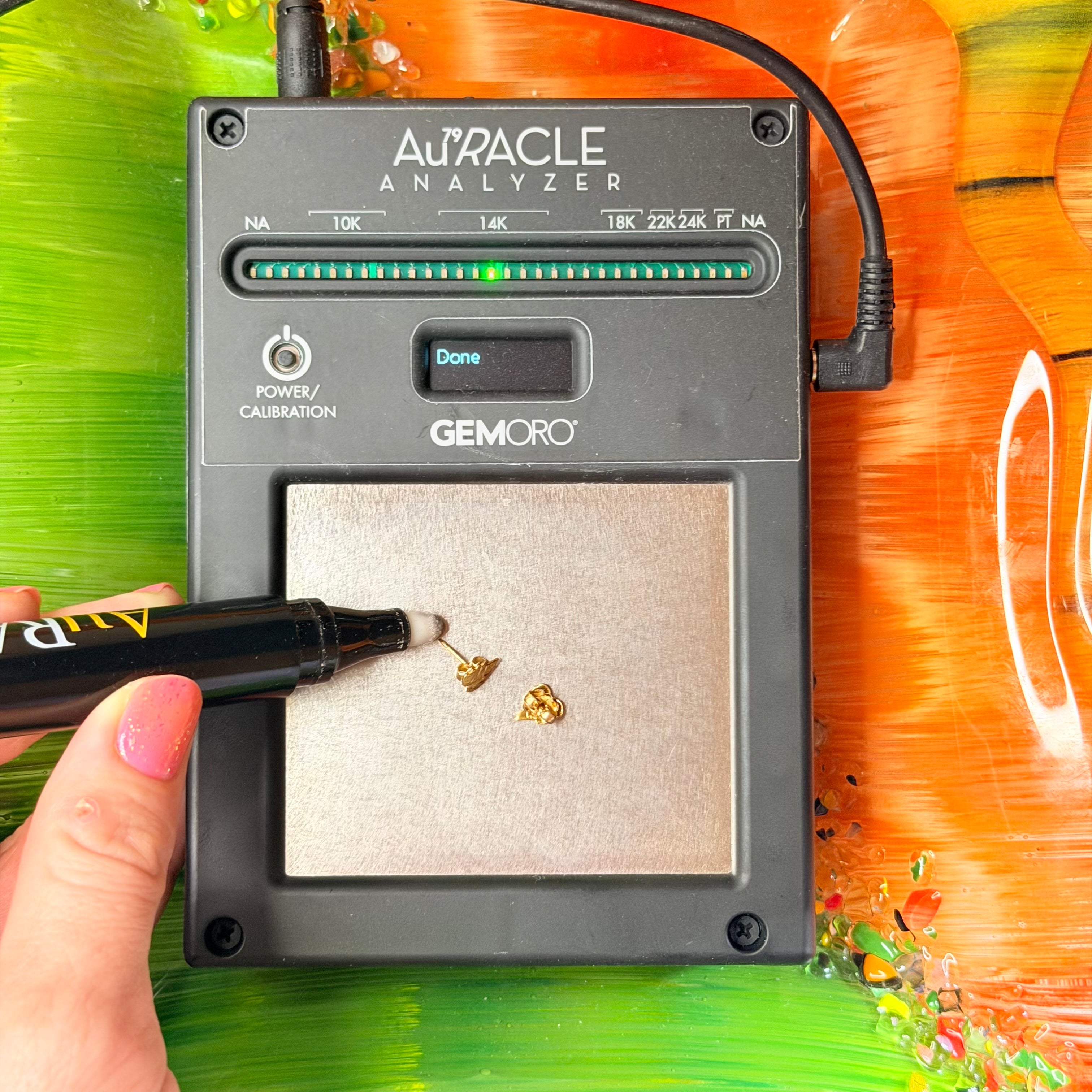 Solid 14K Yellow Gold Leaf Stud Earrings