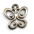 James Avery 14K Solid Gold Spring Butterfly Charm, No Loop, Petite Butterfly Pendant