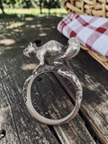 James Avery 3D Squirrel 925 Sterling Silver Animal Ring - RETIRED HTF - Size 5