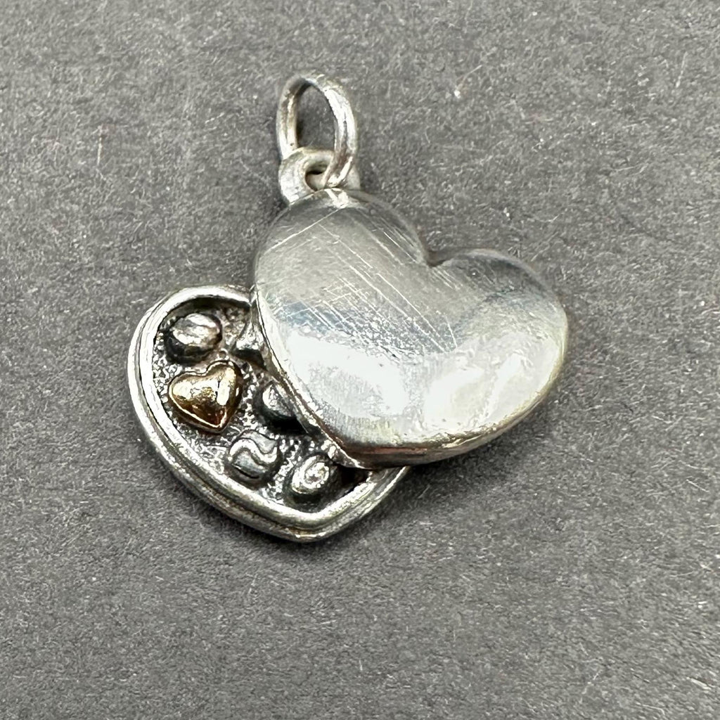 James Avery 925 Sterling Silver Heart Box of Chocolates Necklace Pendant RARE RETIRED