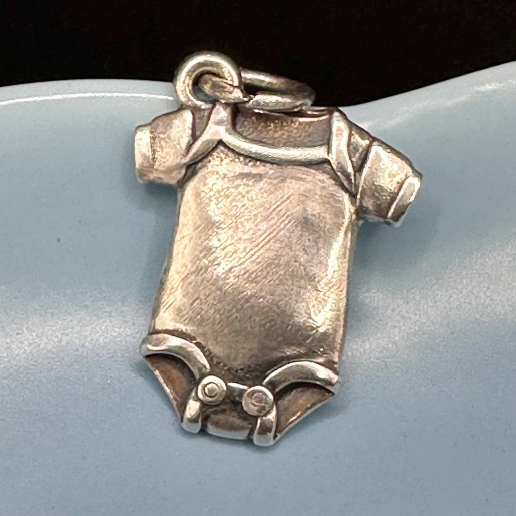 James Avery Baby Onesie Charm 925 Sterling Silver