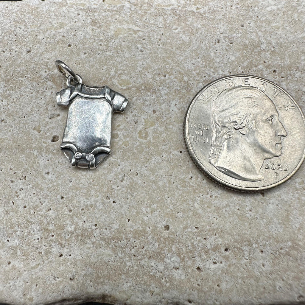 James Avery Baby Onesie Charm 925 Sterling Silver