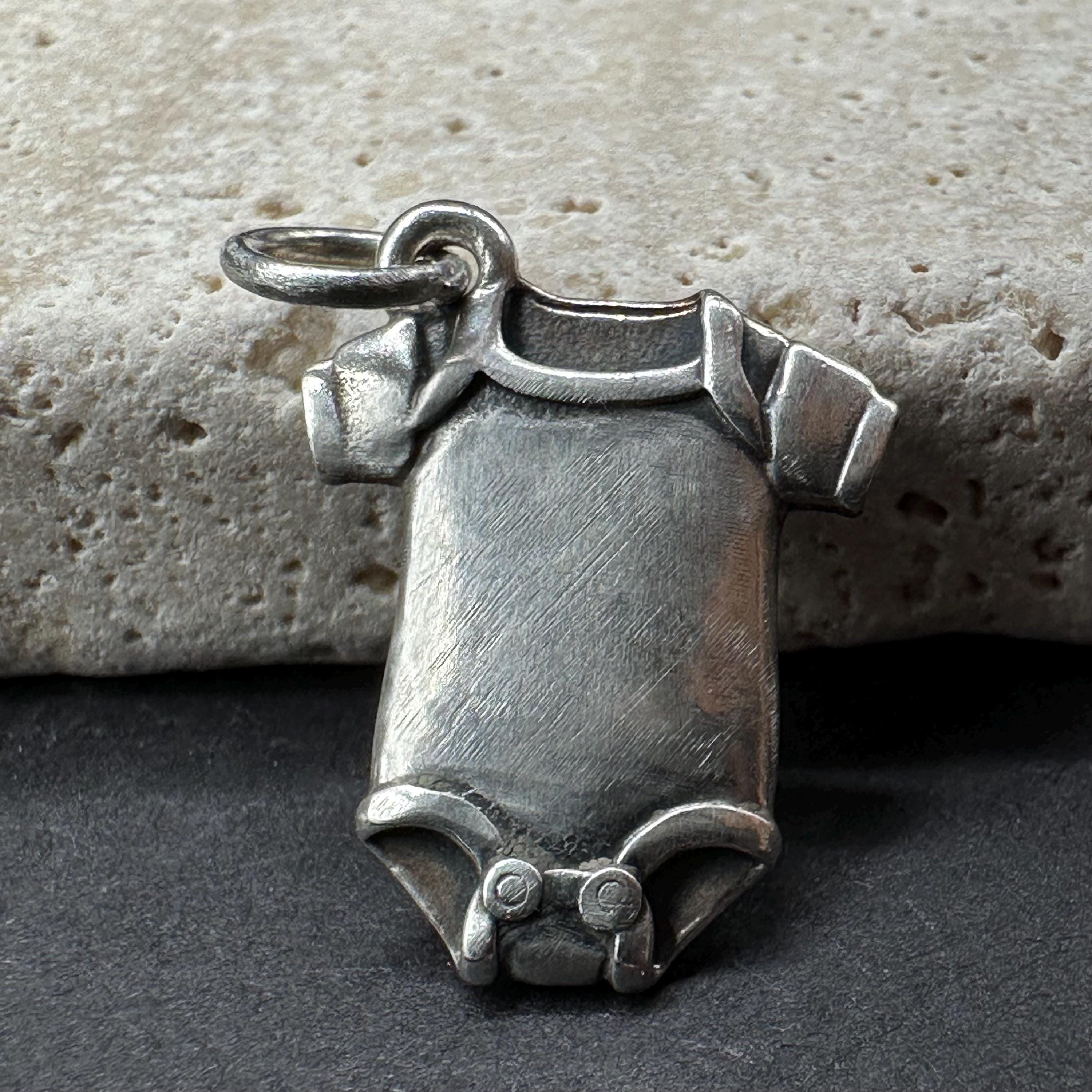 James Avery Baby Onesie Charm 925 Sterling Silver