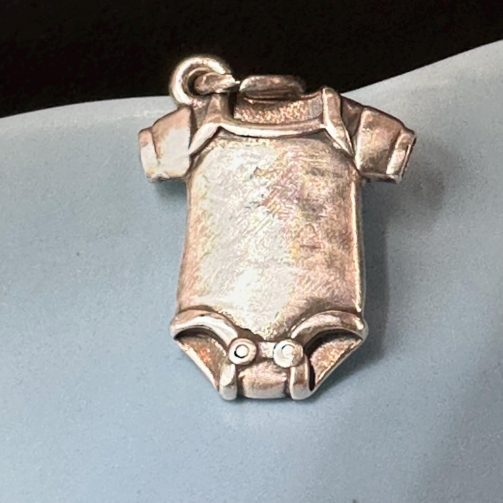 James Avery Baby Onesie Charm 925 Sterling Silver