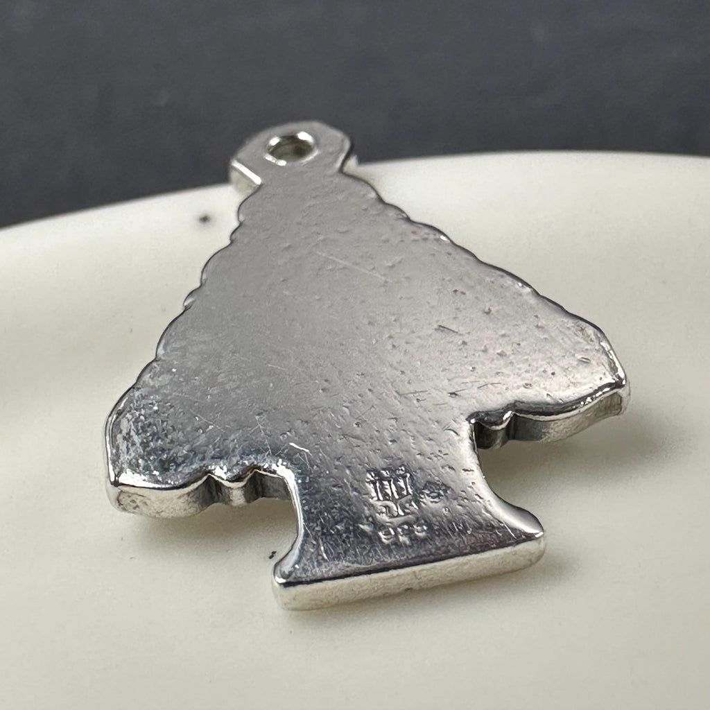James Avery Christmas Tree Charm Sterling Silver