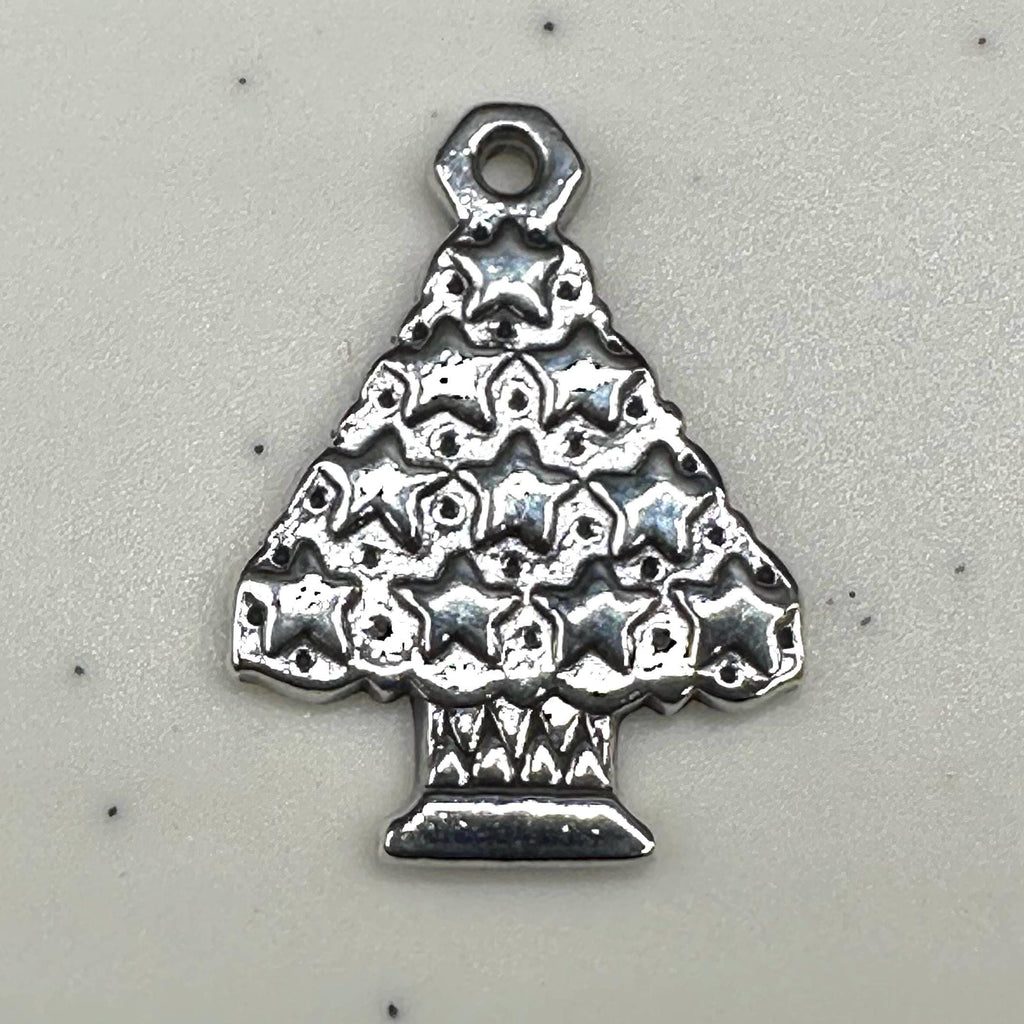 James Avery Christmas Tree Charm Sterling Silver
