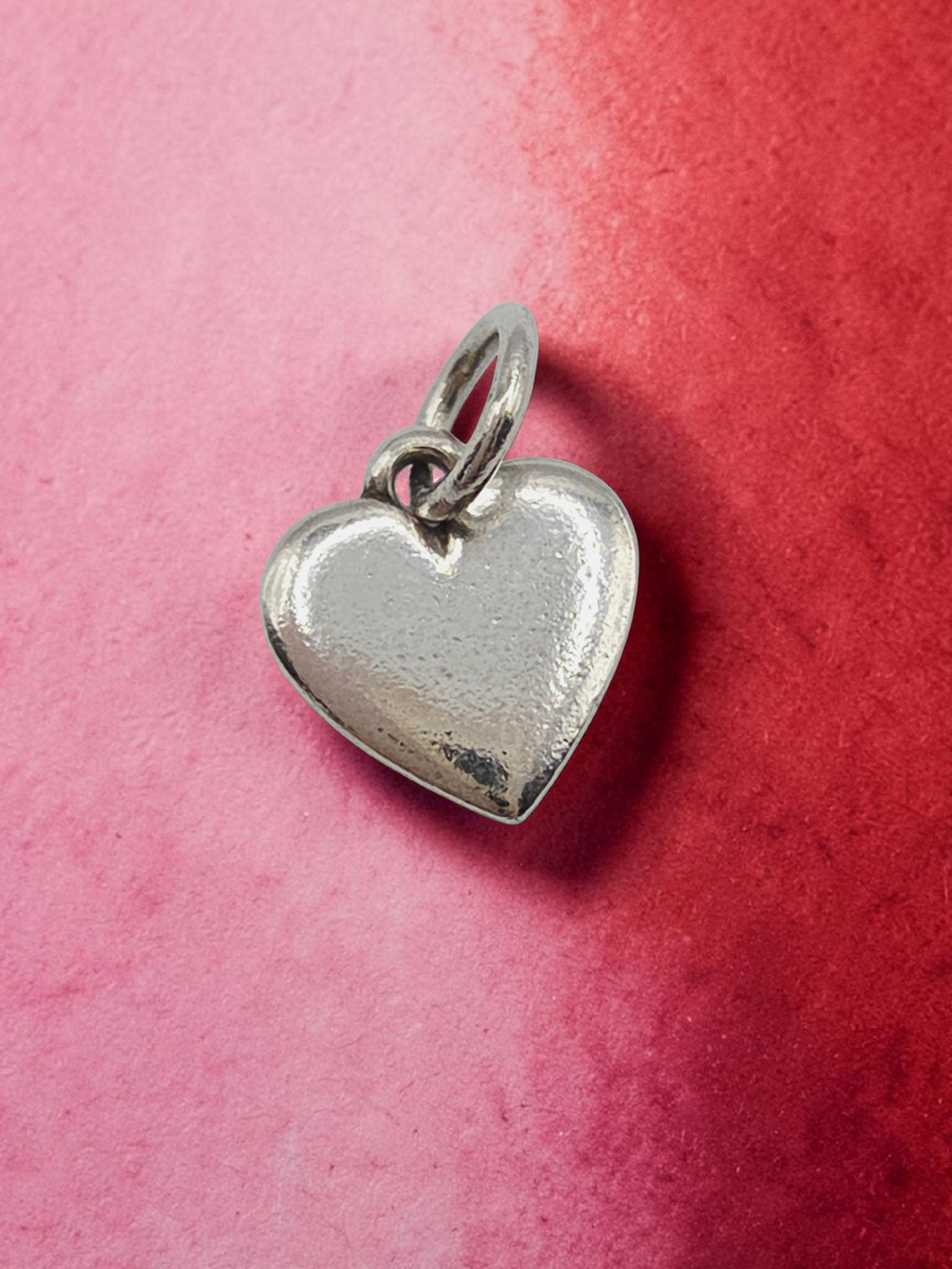 James Avery Mini Heart Love Charm Pendant - Uncut with Box