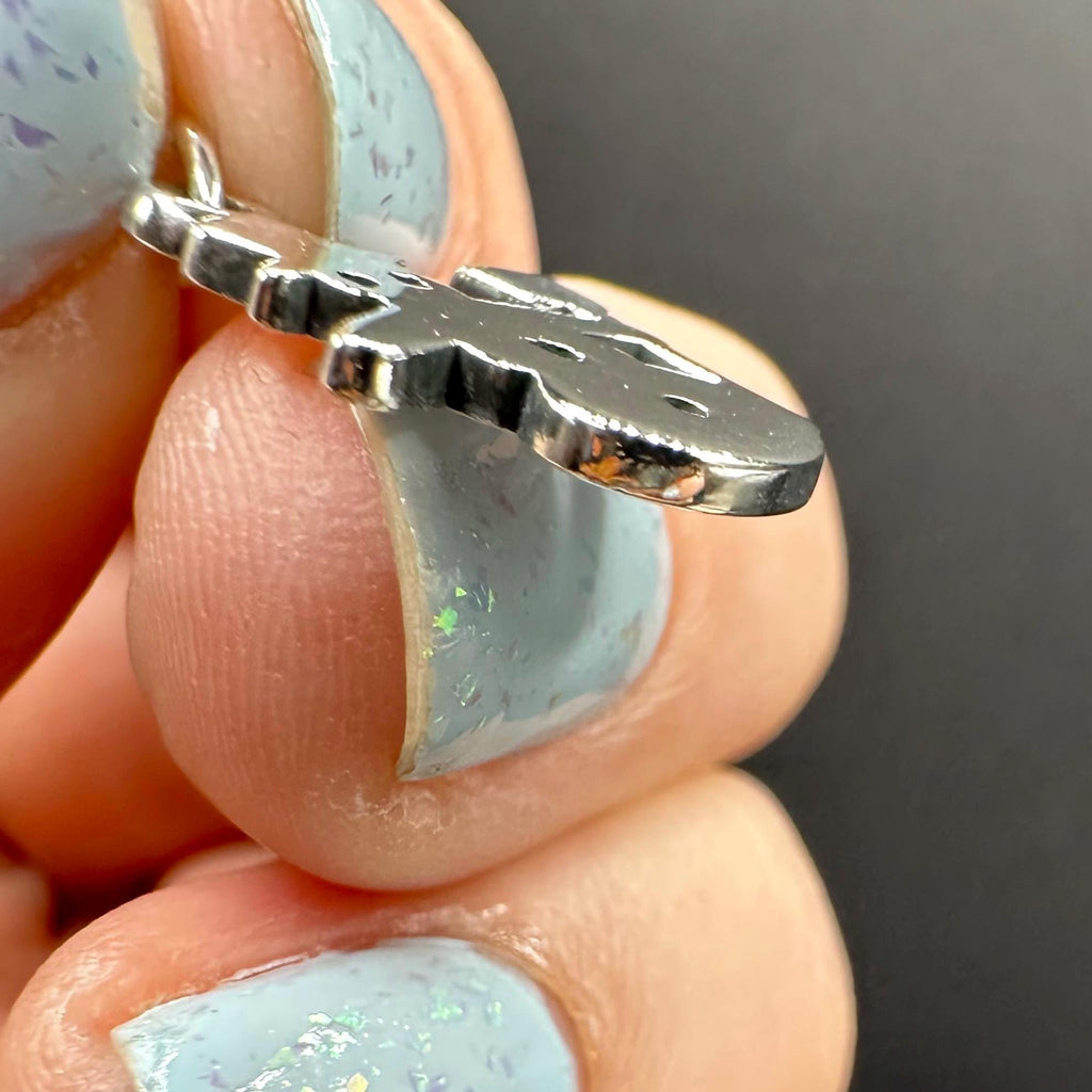 James Avery Snowman Christmas Charm 925 Sterling Silver