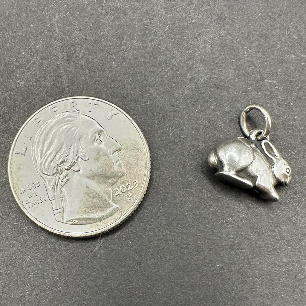 James Avery Sterling Silver 925 Bunny Rabbit Charm for Charm Bracelet RETIRED