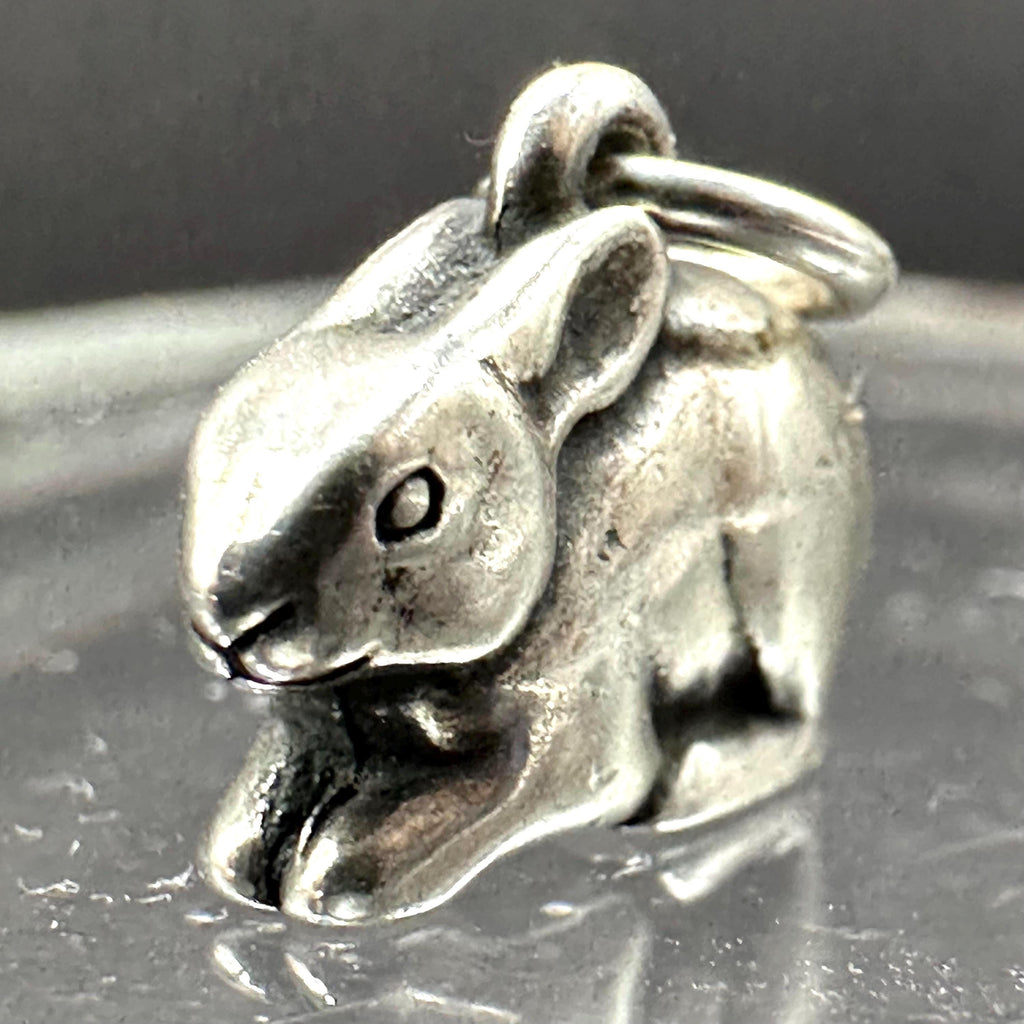 James Avery Sterling Silver 925 Bunny Rabbit Charm for Charm Bracelet RETIRED