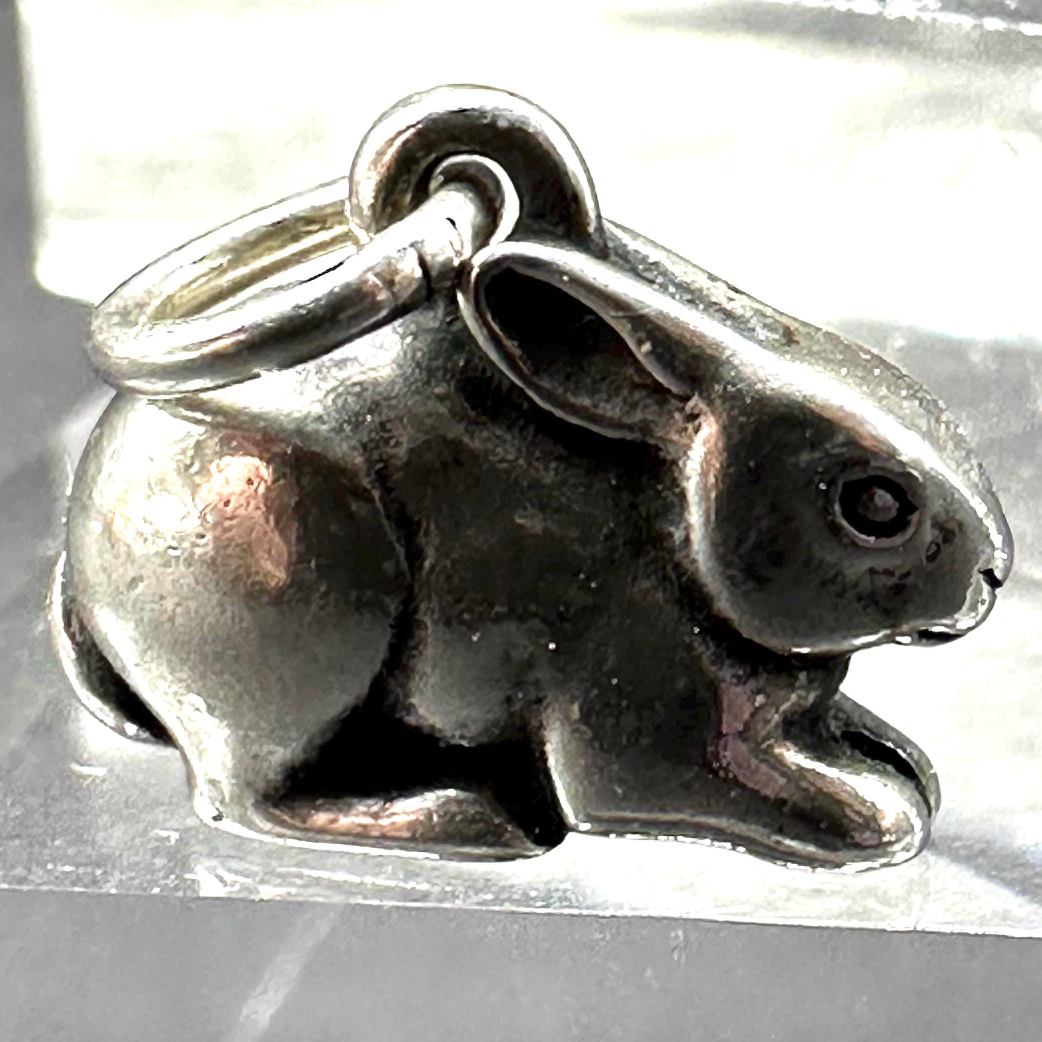 James Avery Sterling Silver 925 Bunny Rabbit Charm for Charm Bracelet RETIRED
