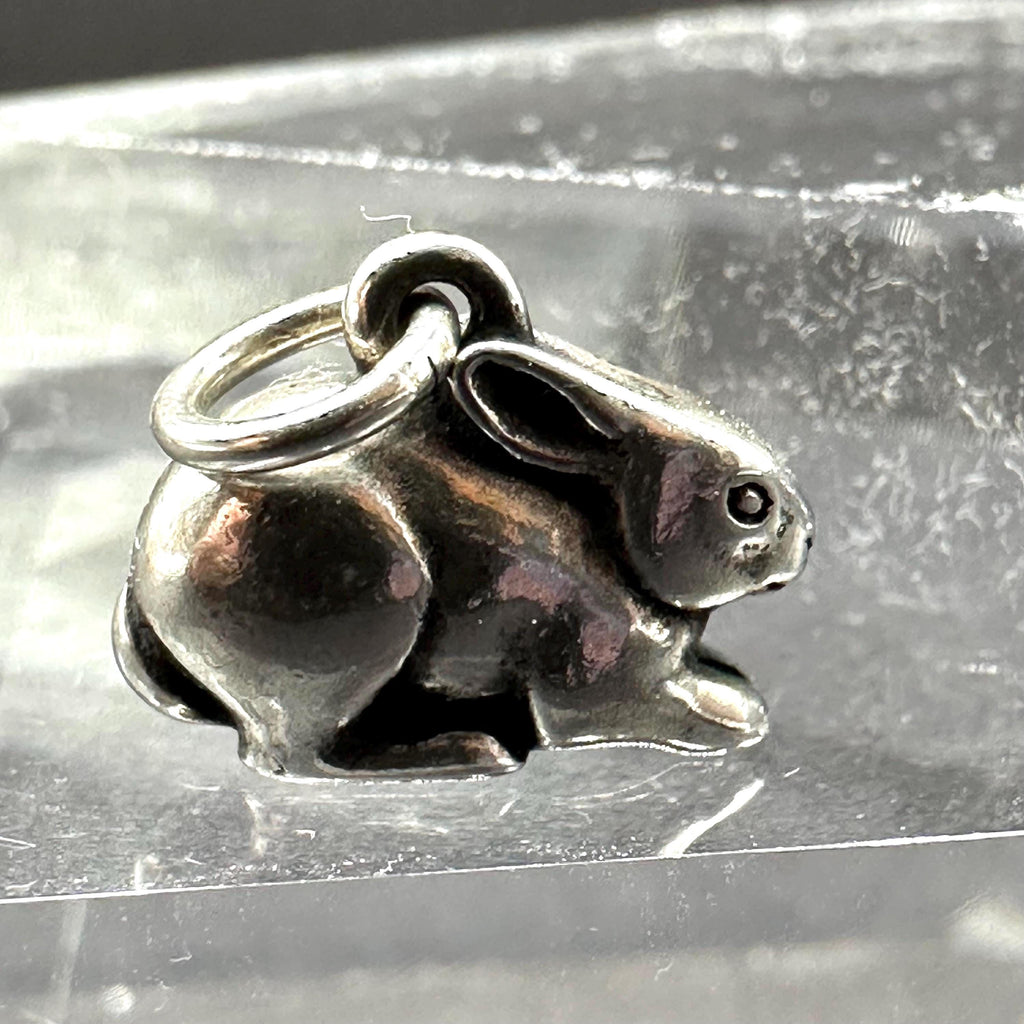 James Avery Sterling Silver 925 Bunny Rabbit Charm for Charm Bracelet RETIRED