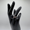 James Avery Sterling Silver and Black Onyx Ring Size 6.25 Retired