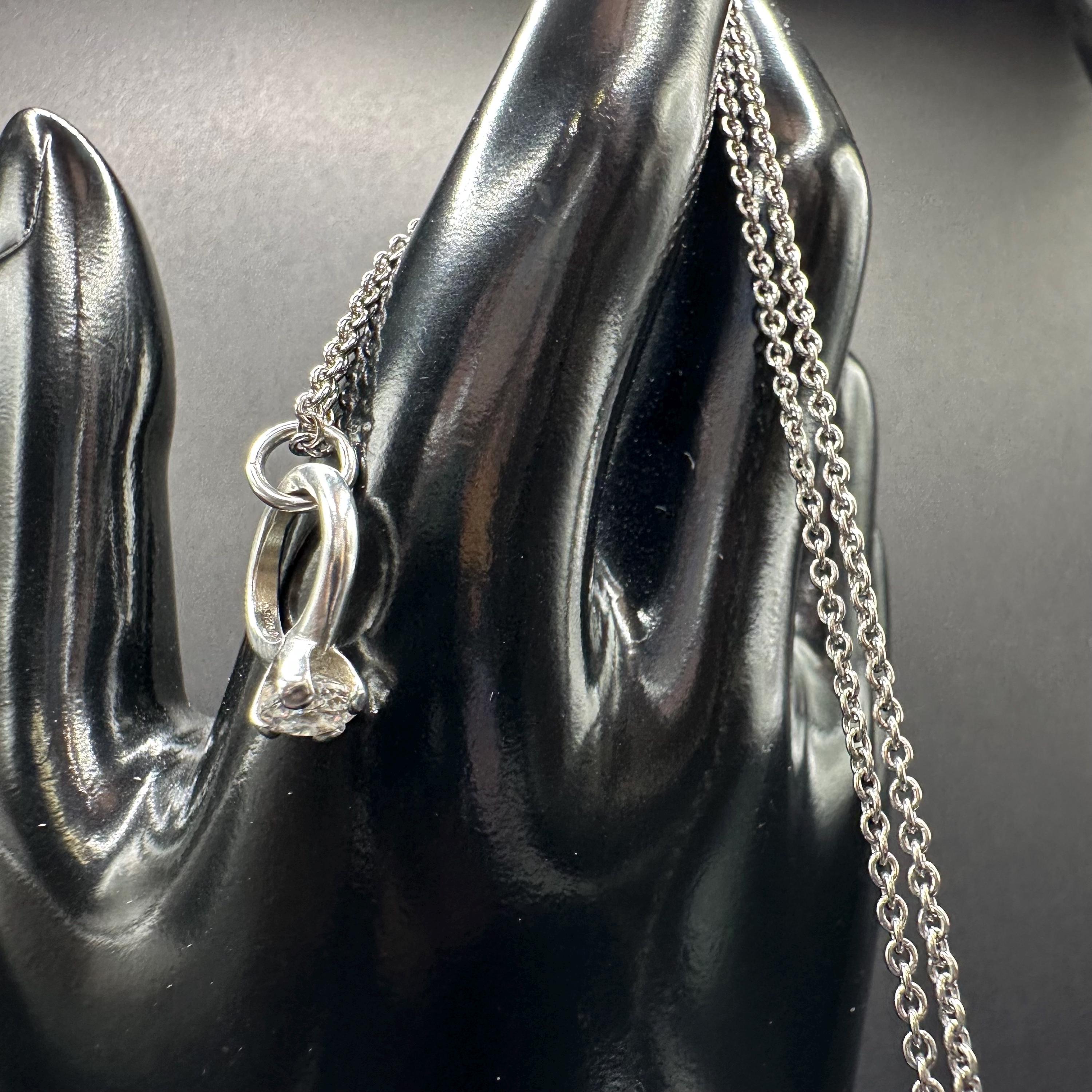 James Avery Wedding Ring Charm Pendant Necklace 16 Inches Length