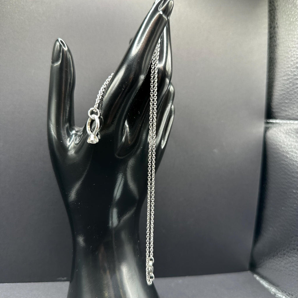 James Avery Wedding Ring Charm Pendant Necklace 16 Inches Length