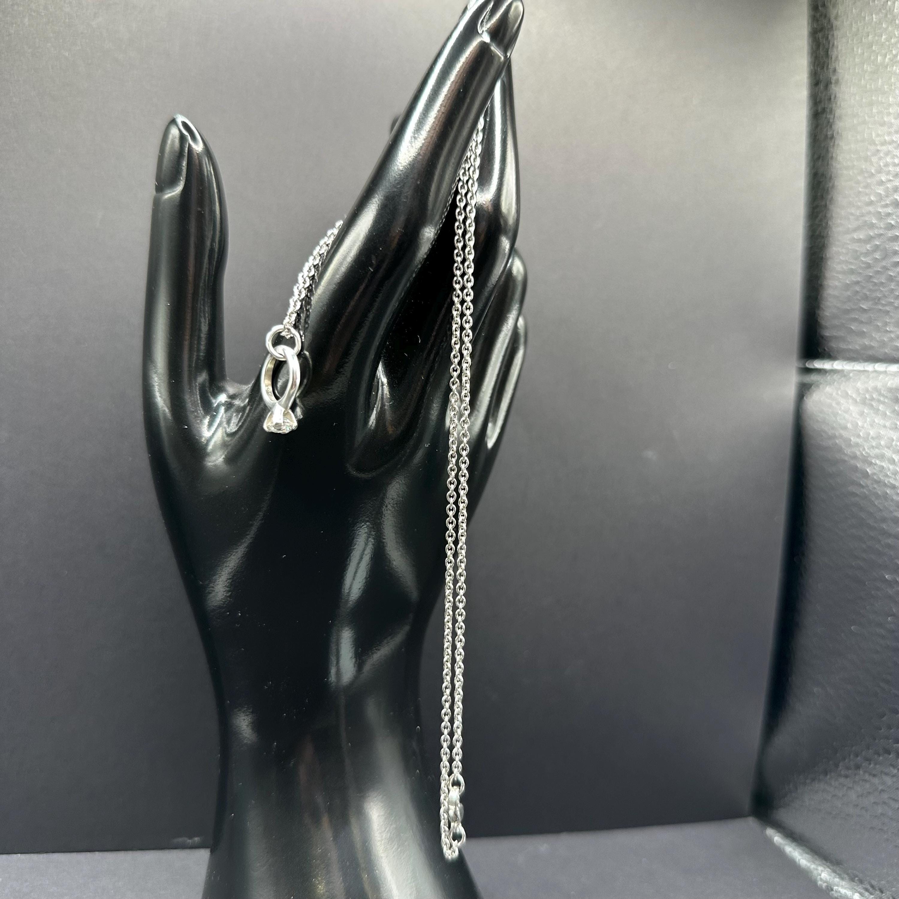 James Avery Wedding Ring Charm Pendant Necklace 16 Inches Length