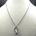 James Avery Wedding Ring Charm Pendant Necklace 16 Inches Length