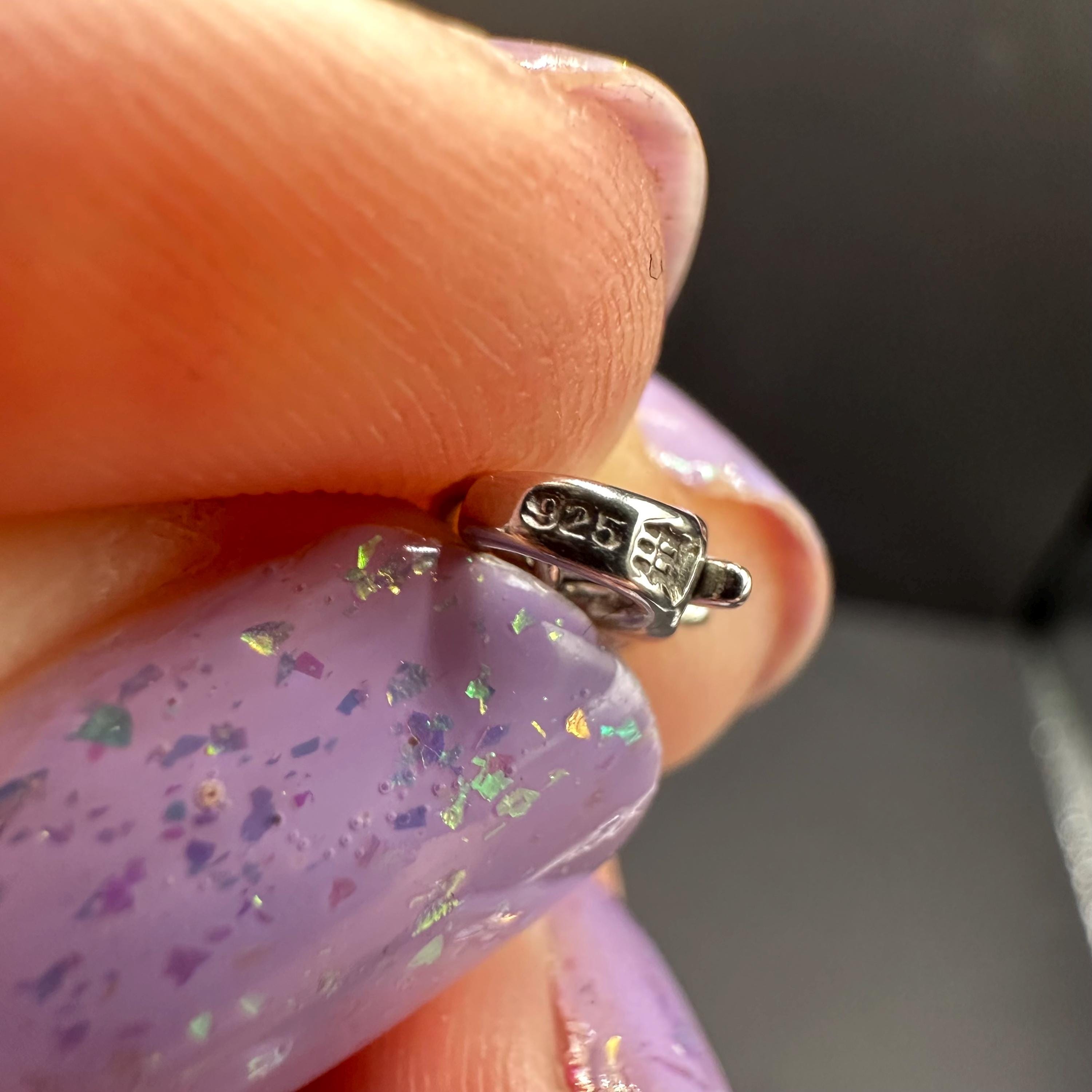 James Avery Wedding Ring Charm Pendant Necklace 16 Inches Length