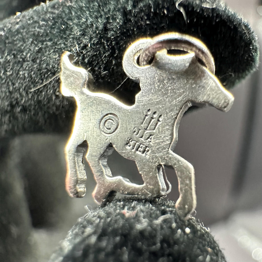 James Avery Wild Horse 2D Flat Sterling Silver Horse Charm RETIRED Vintage