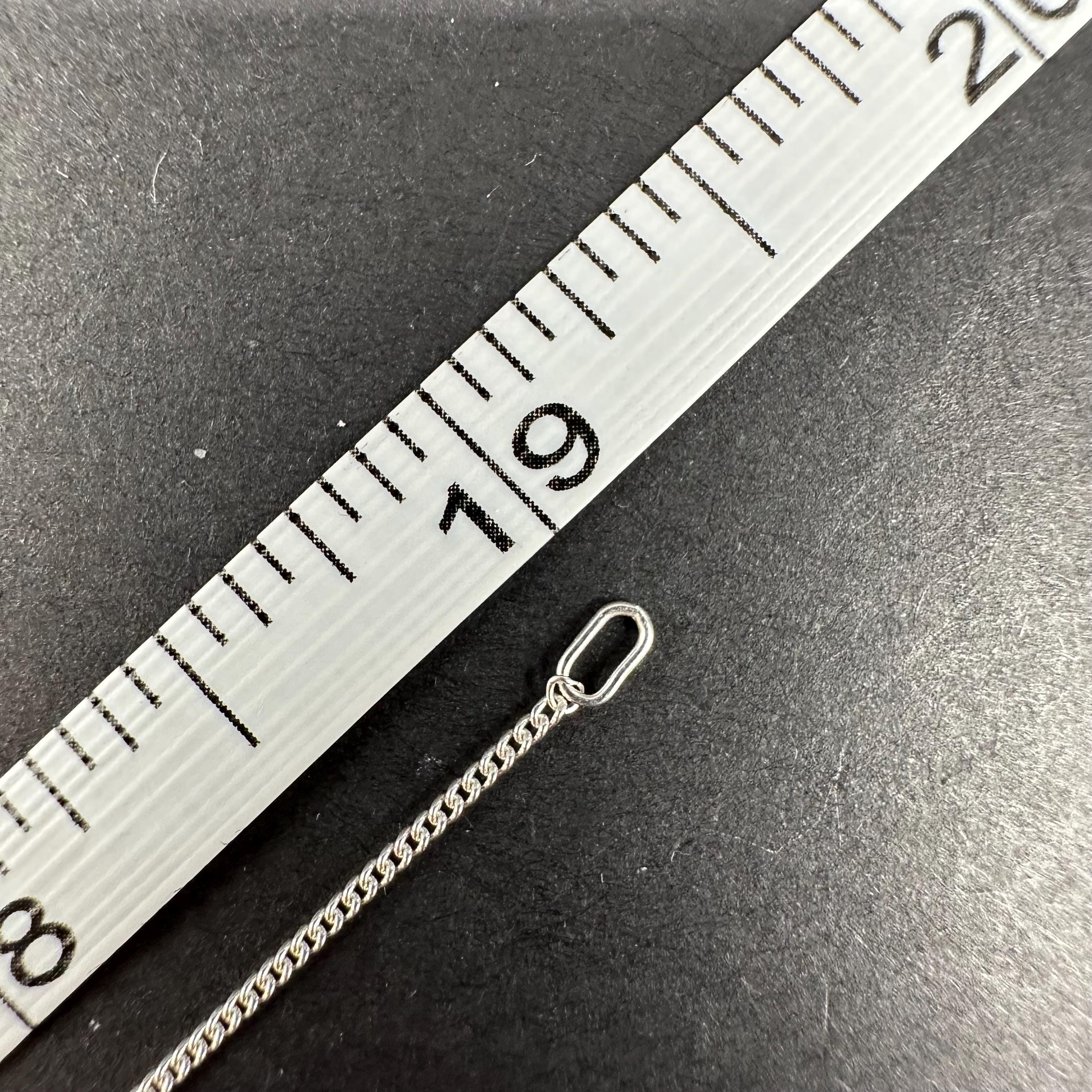 Jane Seymour Infinity Necklace with Parents and Two Children Sterling Silver 19 Inches Length