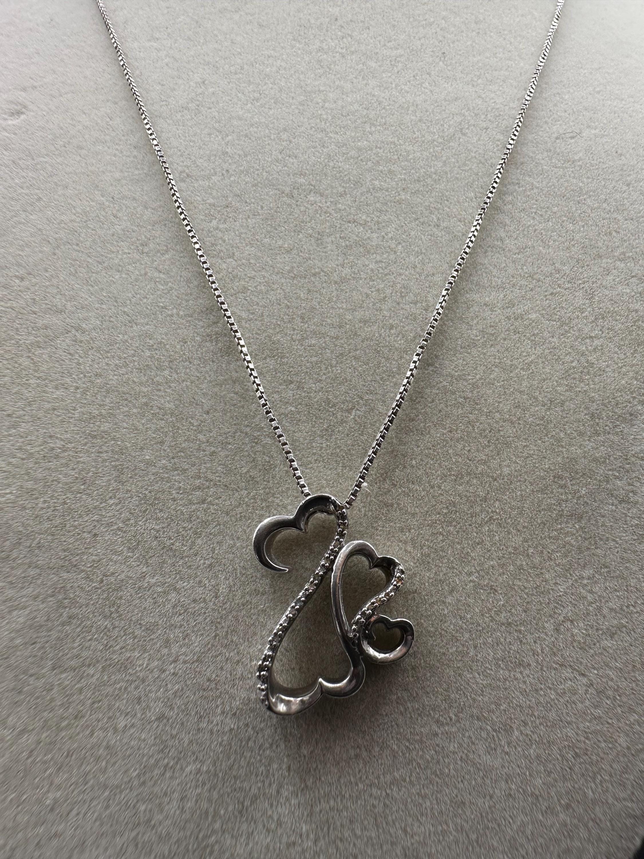 Jane Seymour Triple Motherly Love Pendant Sterling Silver