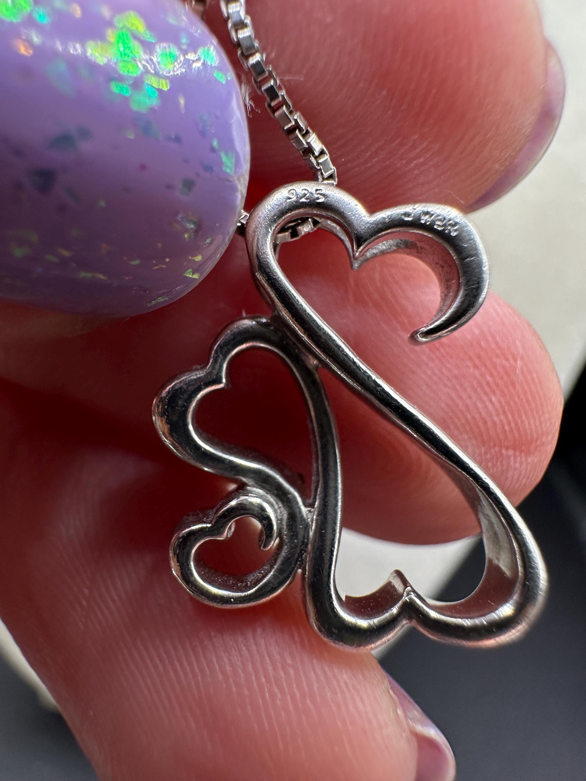 Jane Seymour Triple Motherly Love Pendant Sterling Silver