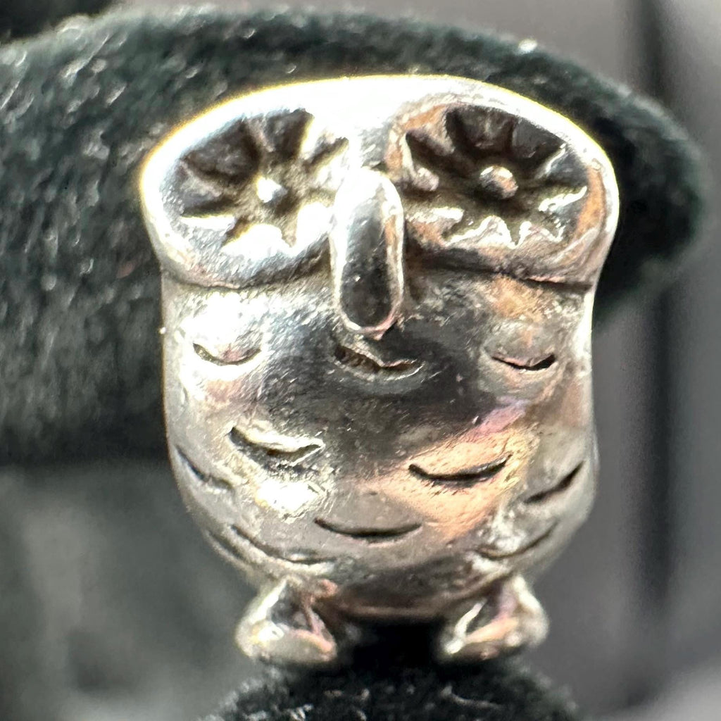 Pandora Sterling Silver 925 Owl Charm for Charm Bracelet