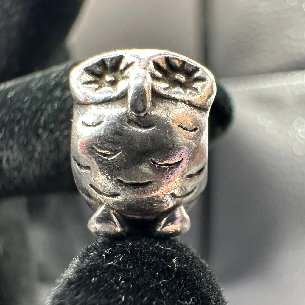 Pandora Sterling Silver 925 Owl Charm for Charm Bracelet