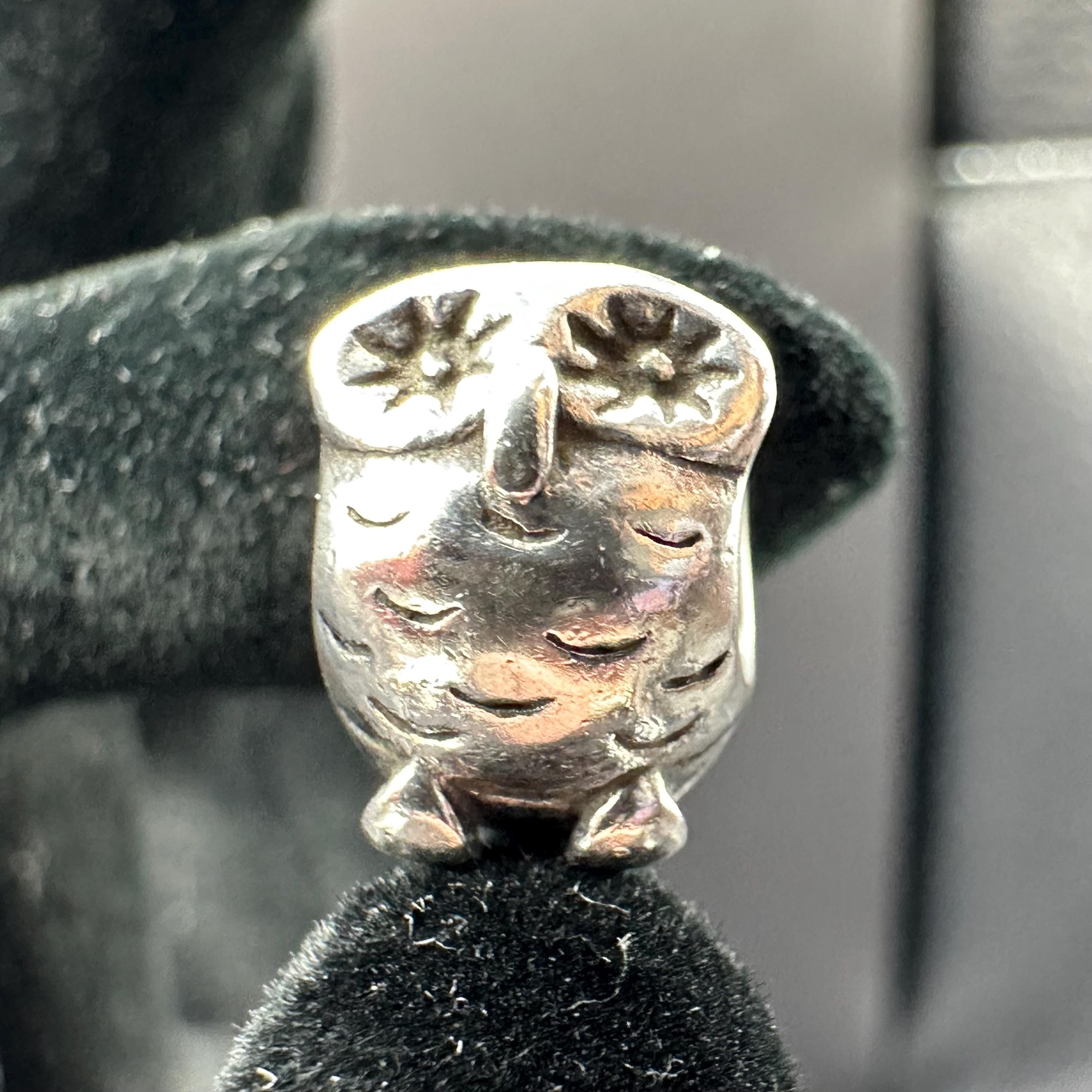 Pandora Sterling Silver 925 Owl Charm for Charm Bracelet