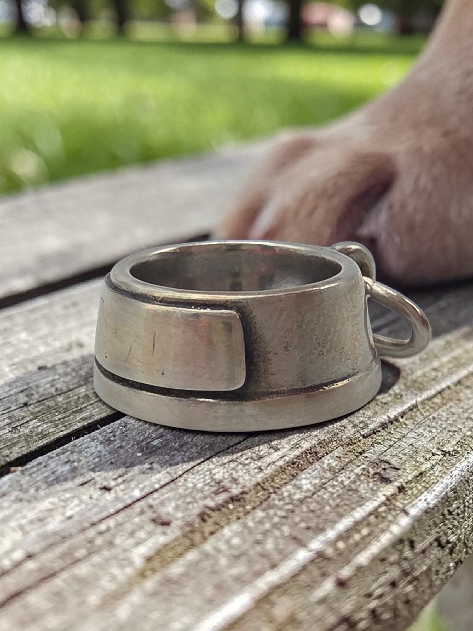 Retired James Avery Dog or Cat Pet Food Bowl 925 Sterling Silver Charm