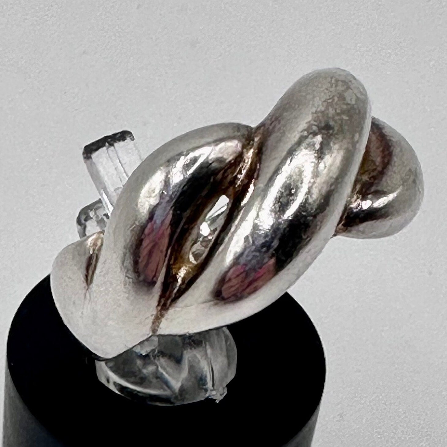 Sterling Silver Braided Ring Size 7.25