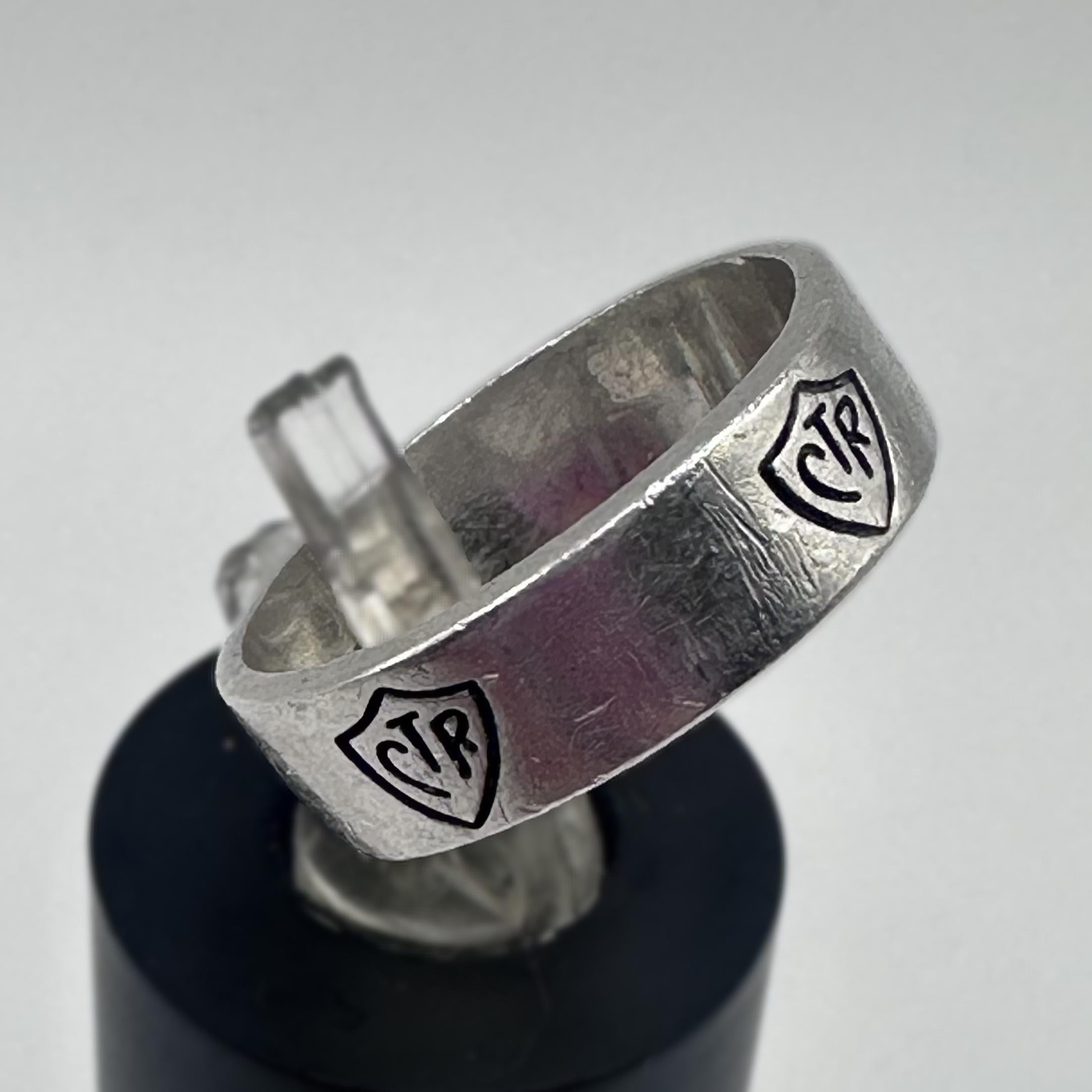 Sterling Silver CTR Ring Size 5.5