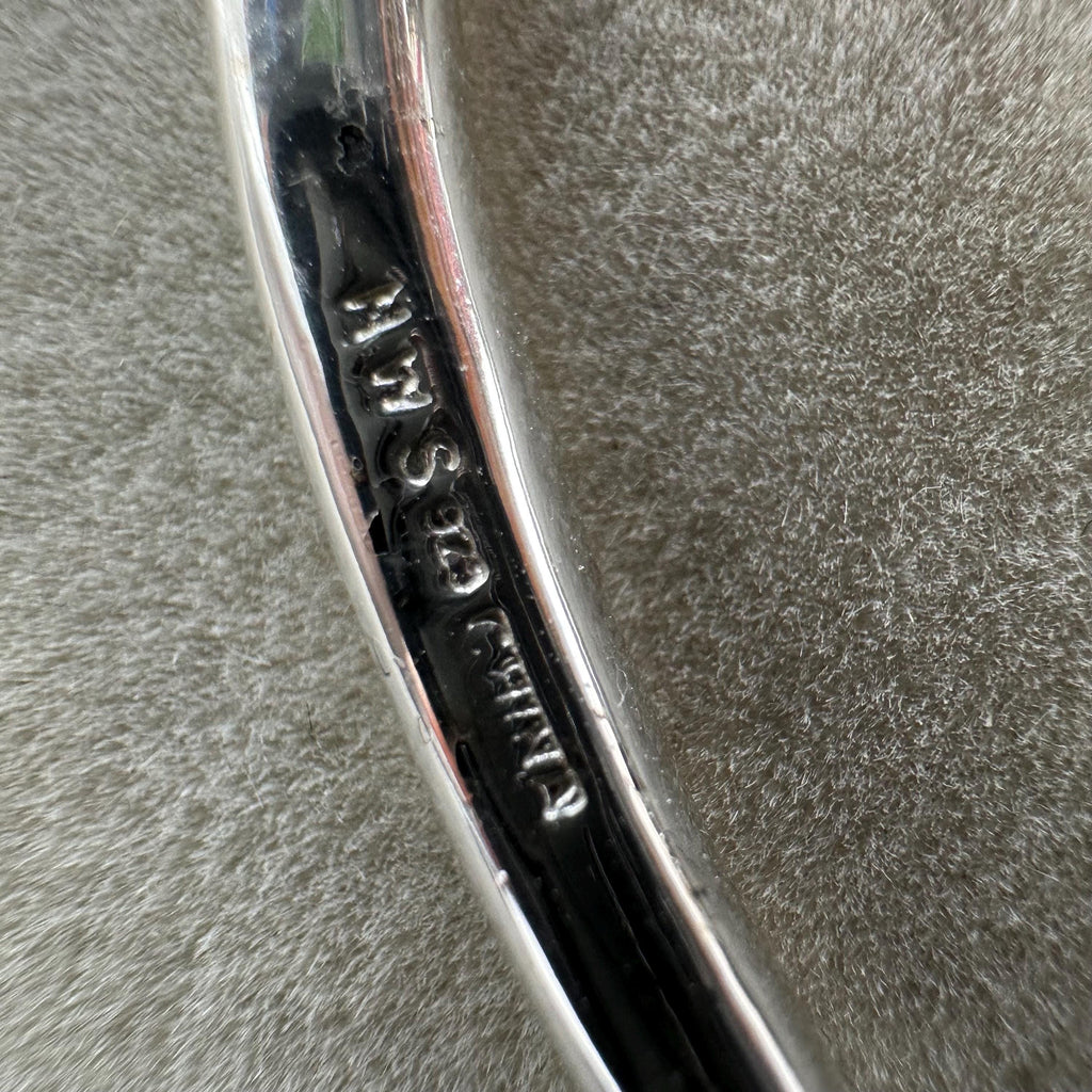 Sterling Silver Heart Pendant Necklace 16 Inches Length