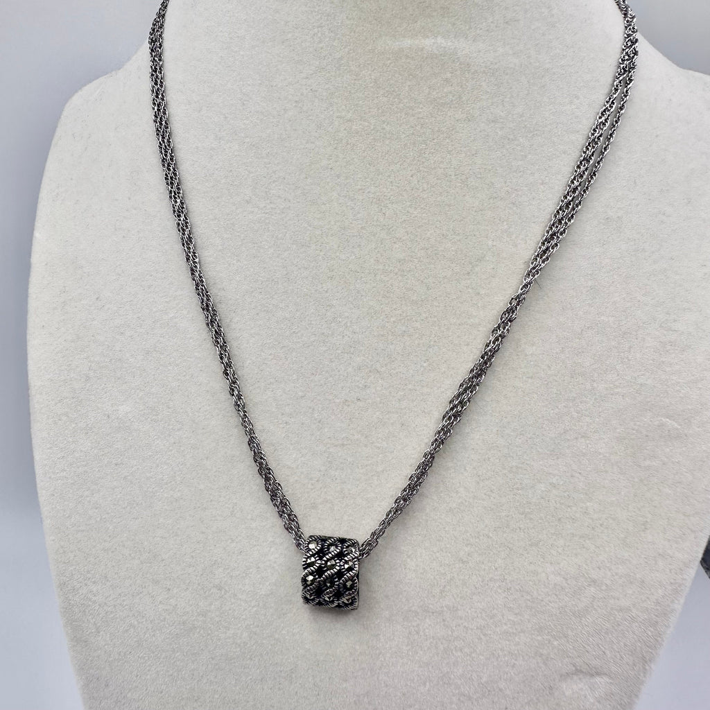 Sterling Silver Sparkle Necklace