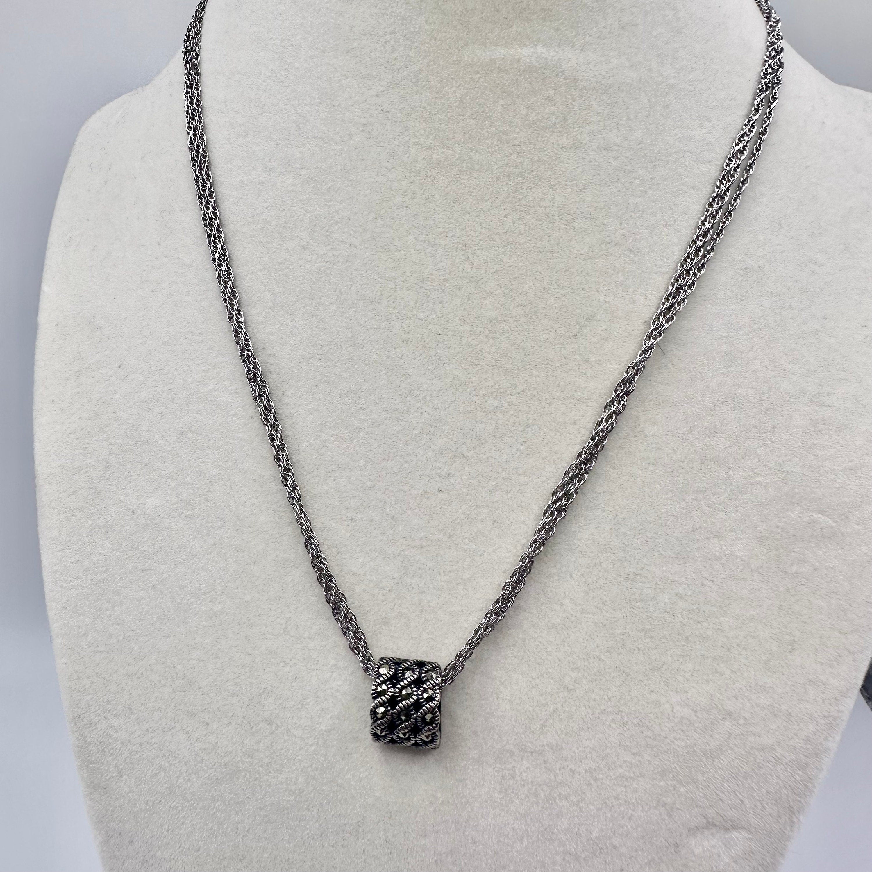 Sterling Silver Sparkle Necklace