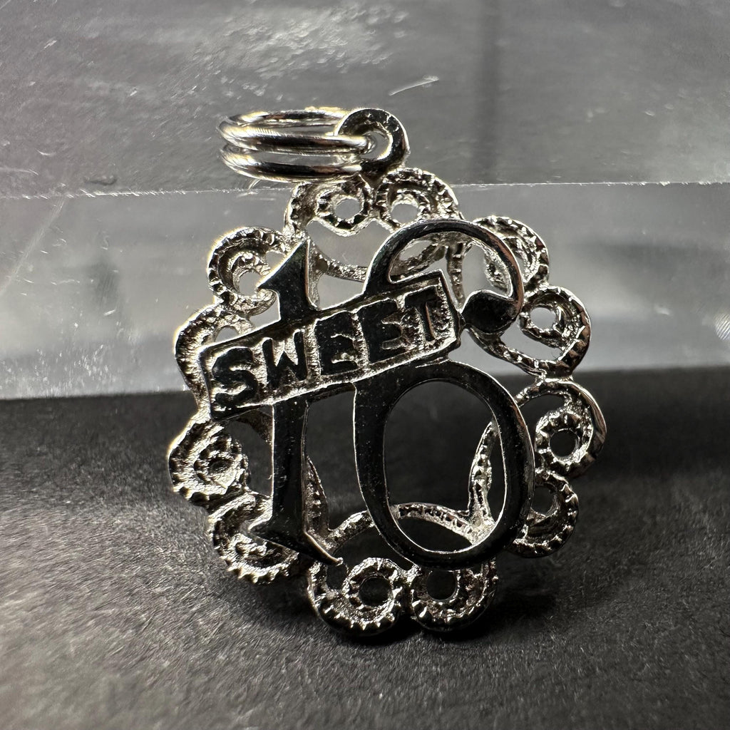 Sweet 16 Sterling Silver 925 Necklace Pendant