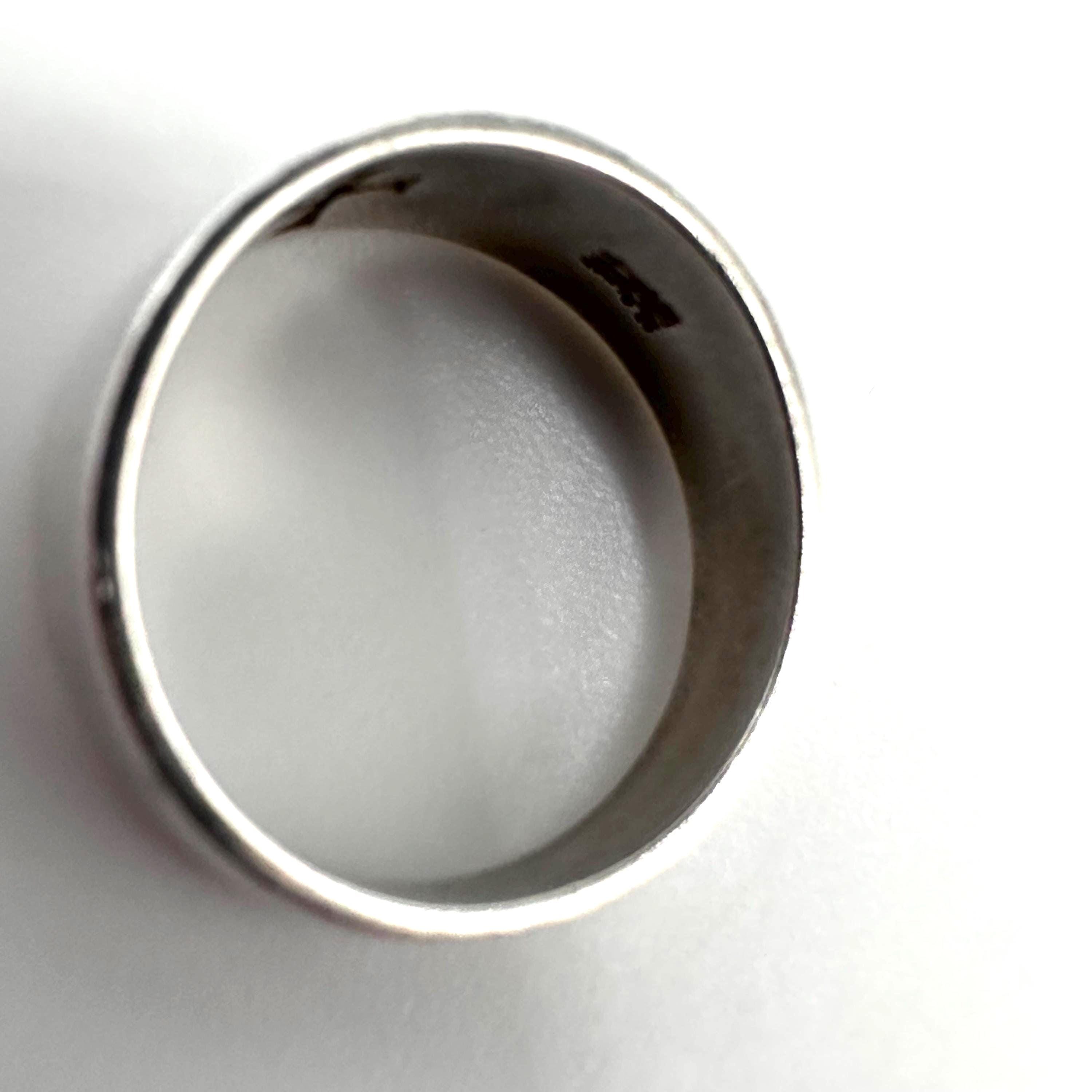 Vintage James Avery Sterling Silver Cross Ring Size 4.75