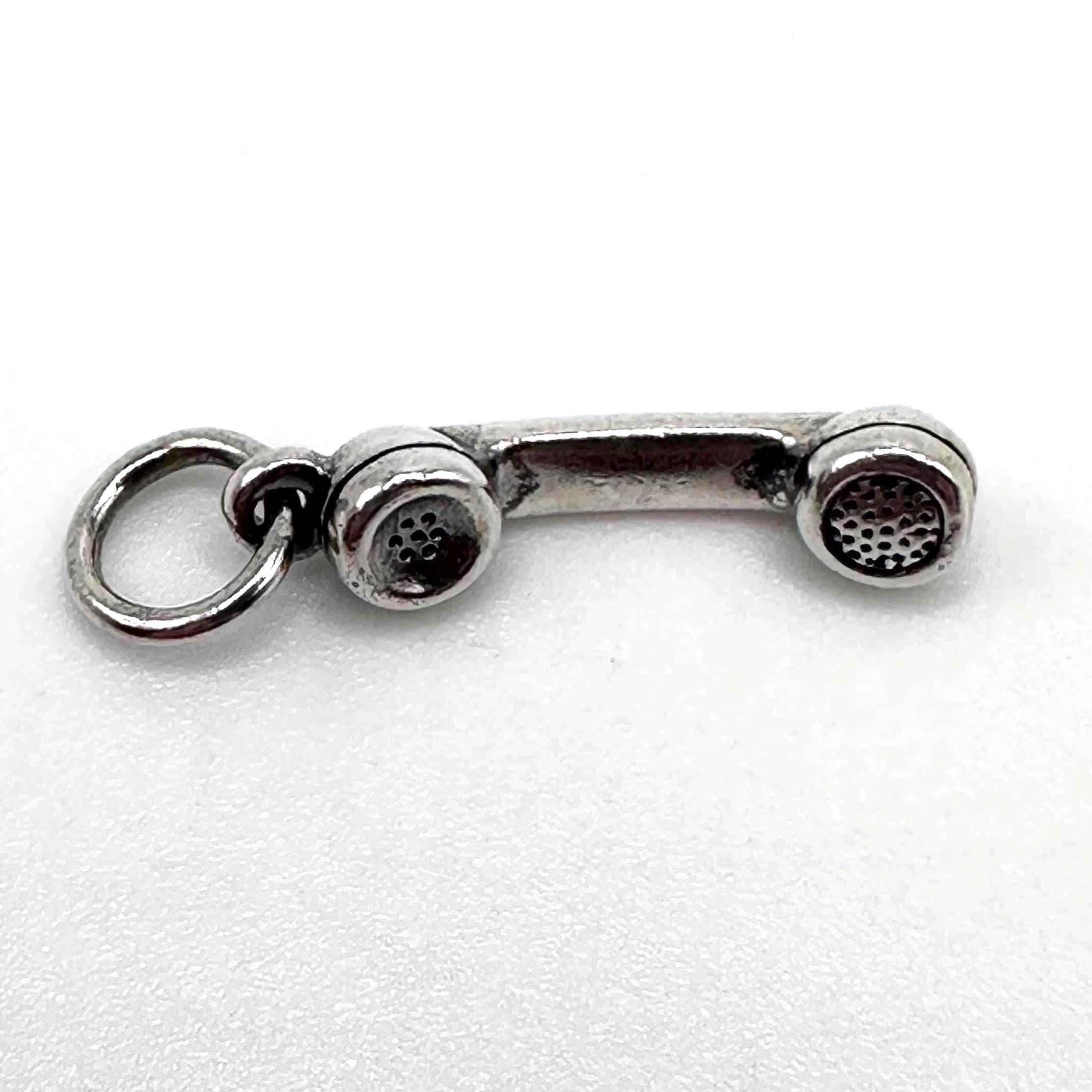 Vintage James Avery Sterling Silver Telephone Charm Retired