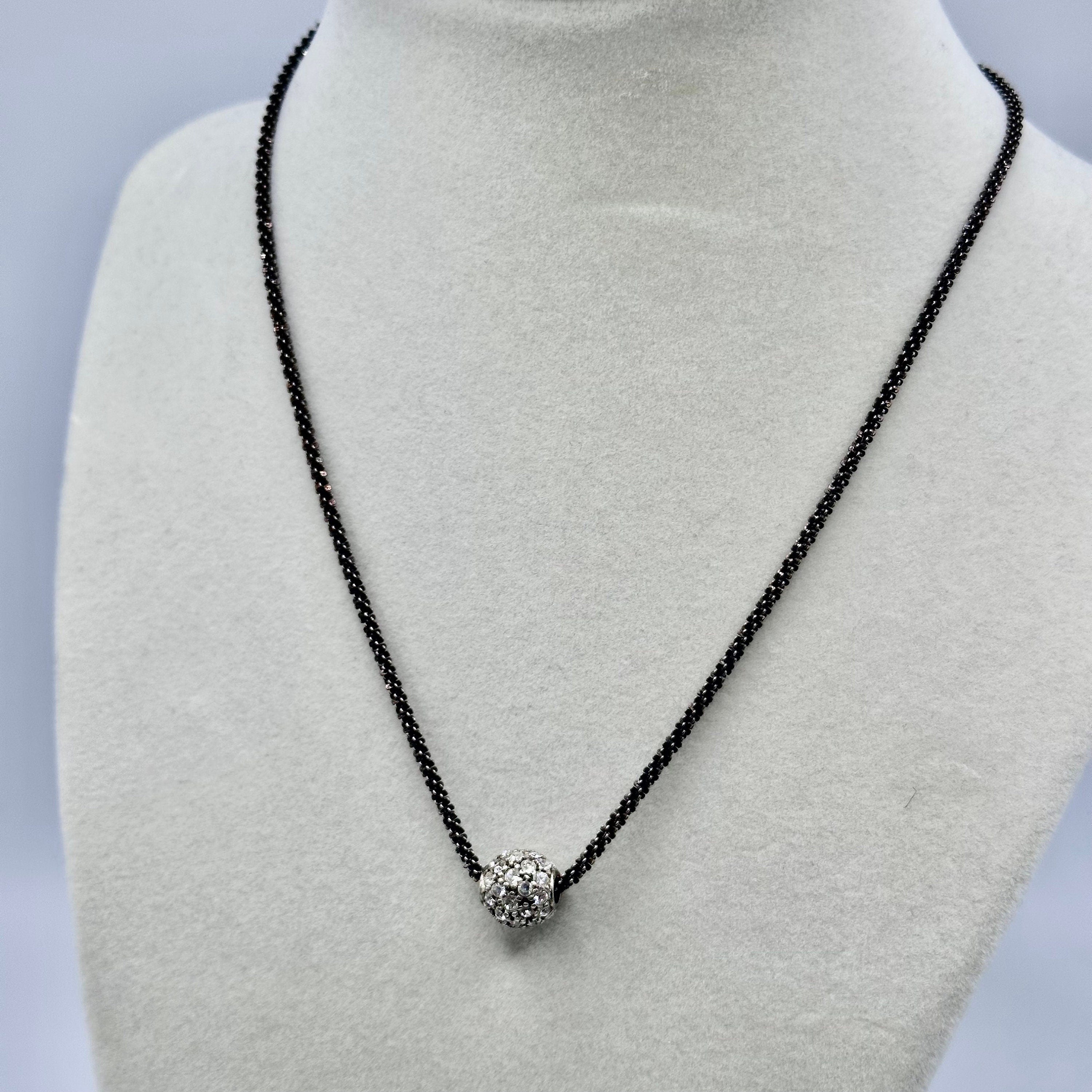 Sterling Silver Sparkle Necklace
