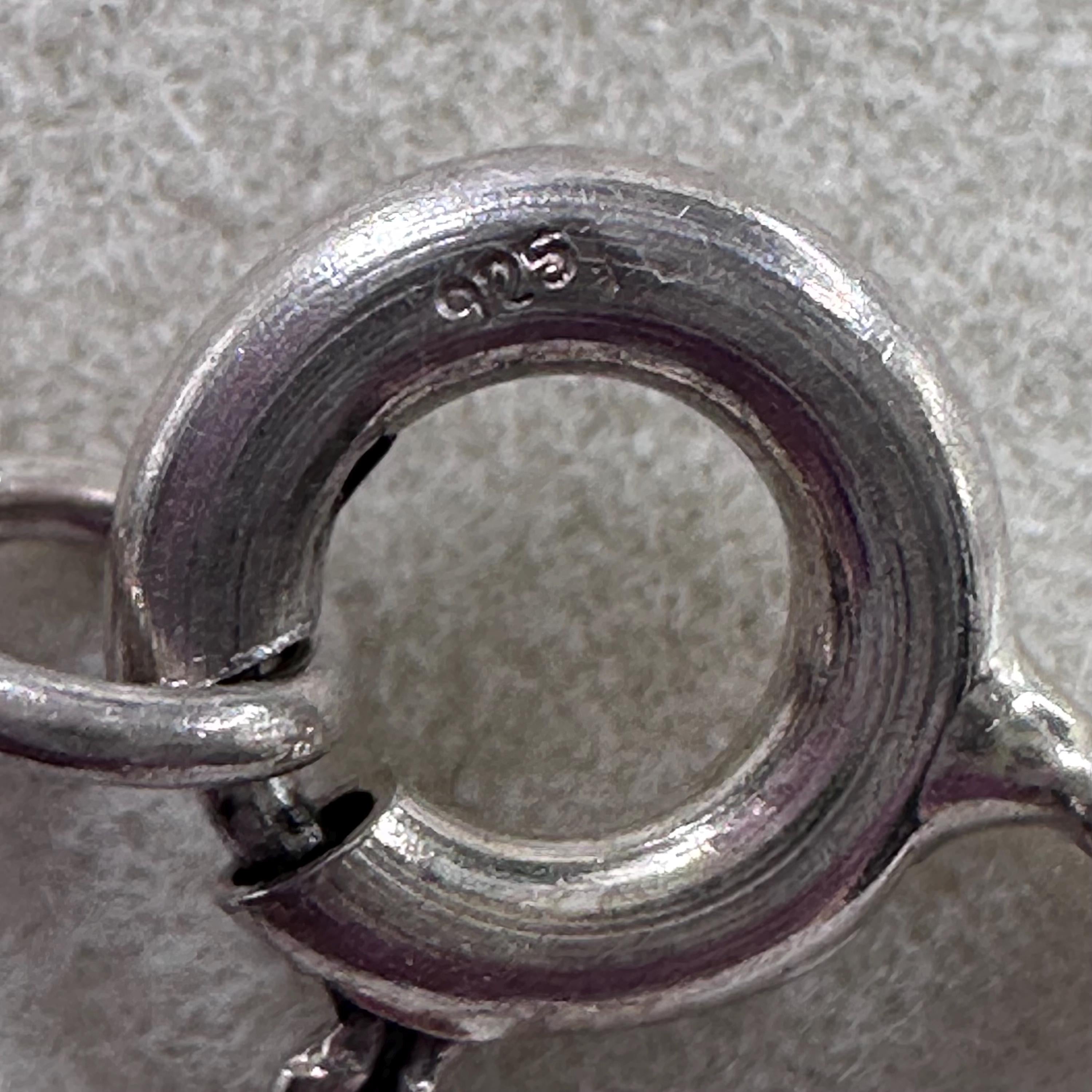 925 Sterling Silver Marcasite and Pearl Bow Ribbon Pendant Necklace - 18.5 inch