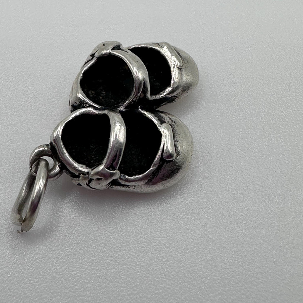 James Avery Lil Girl Baby Shoes 925 Sterling Silver Charm Pendant