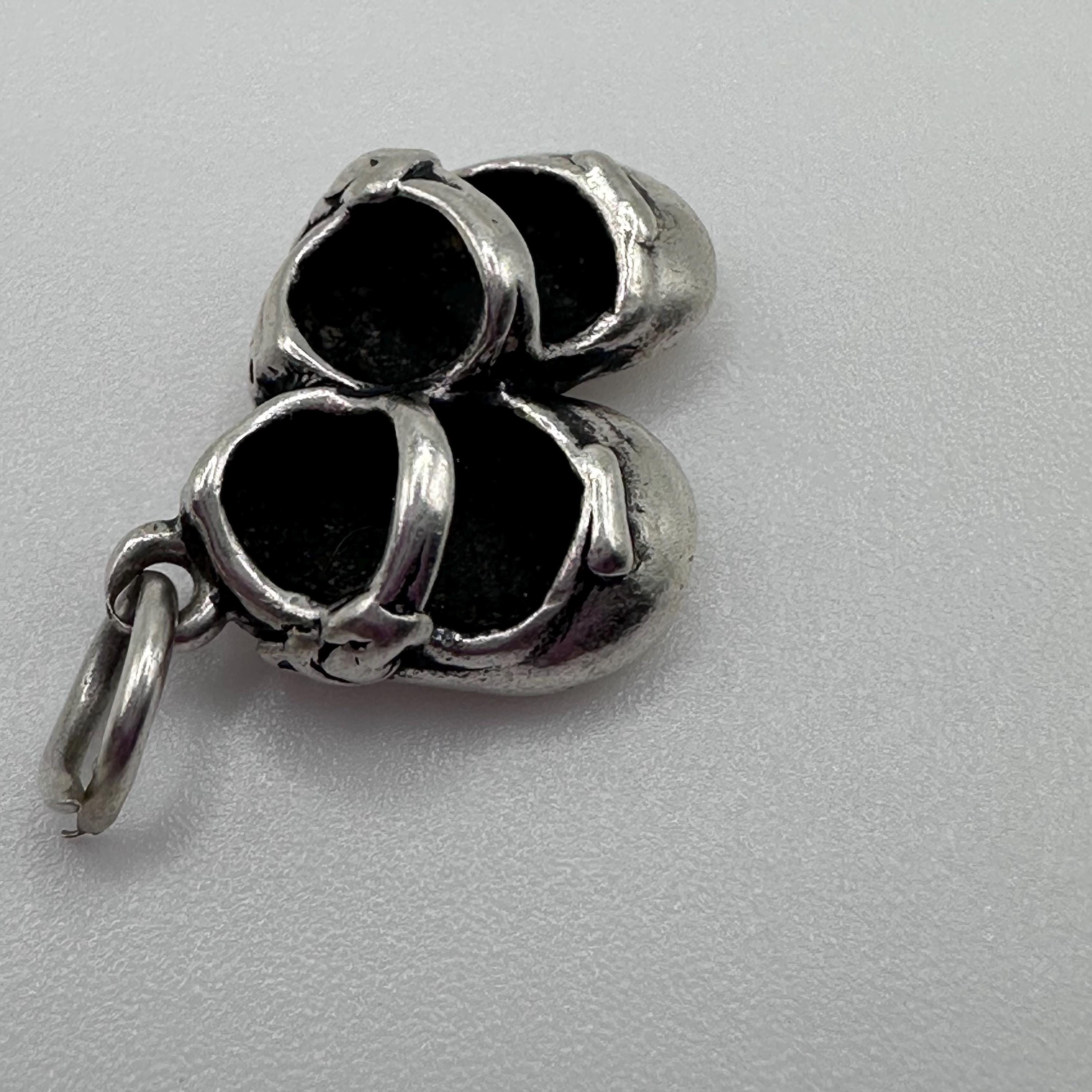 James Avery Lil Girl Baby Shoes 925 Sterling Silver Charm Pendant