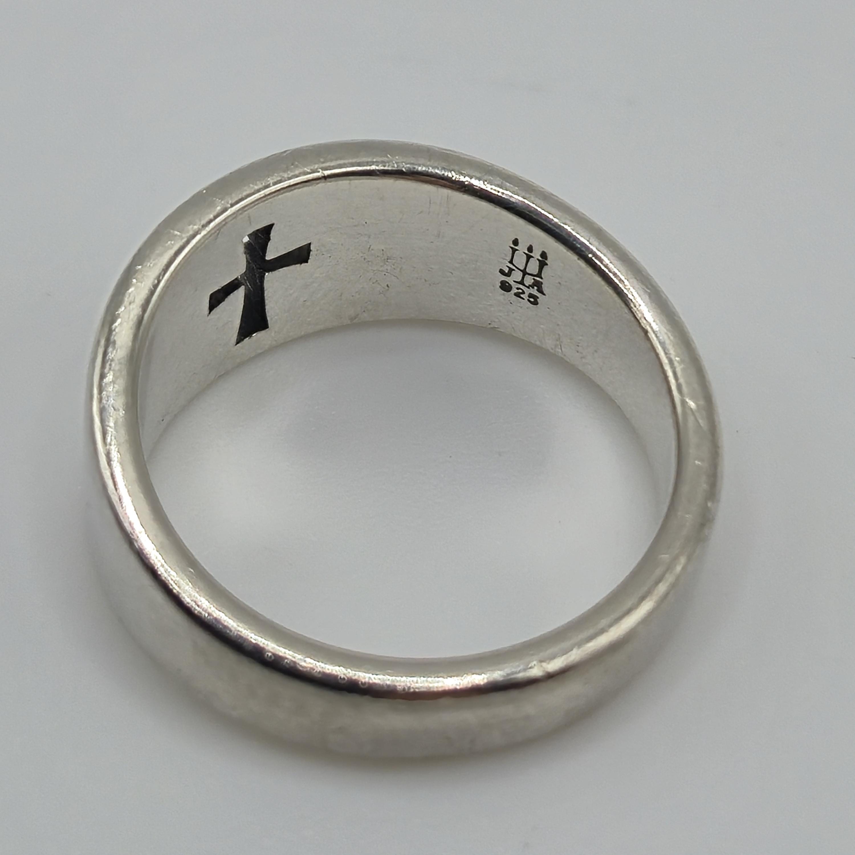 James Avery 925 Sterling Silver Cross Ring Size 5.25