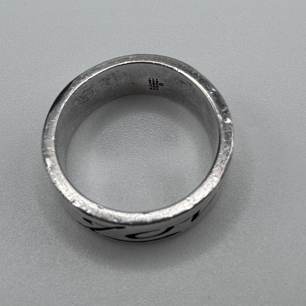 James Avery Love Script Ring Retired Size 5.25
