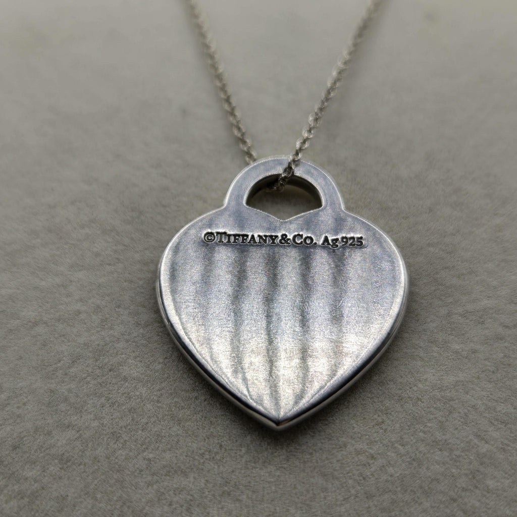 Tiffany & Co. Sterling Silver Vintage Pendant Necklace - 19 Inch