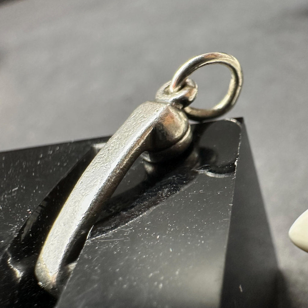 Retired James Avery 925 Sterling Silver Phone Receiver Telephone Charm Pendant