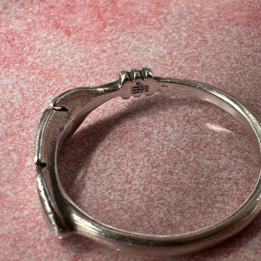 James Avery Delicate Feather Sterling Silver 925 Ring Size 7 RETIRED